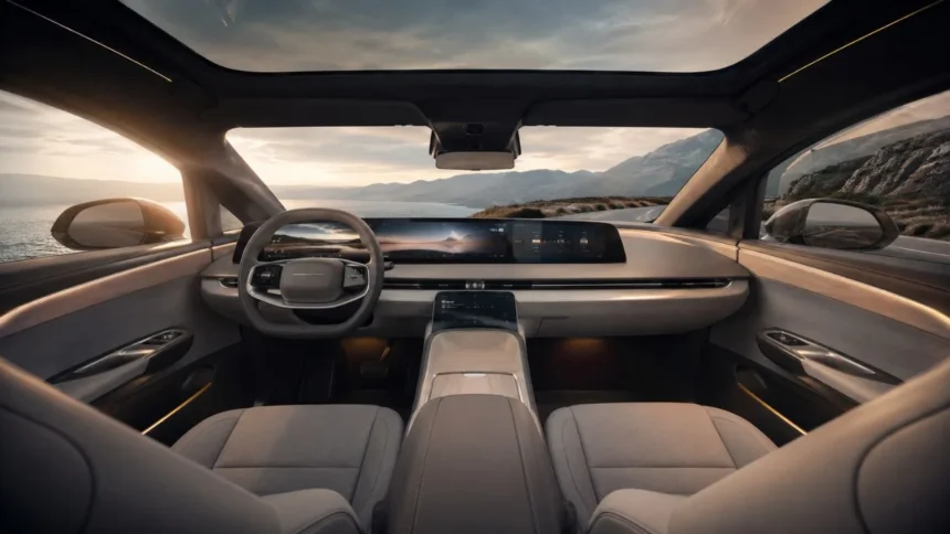 Lucid Gravity Interior Luxury, Tech & Space