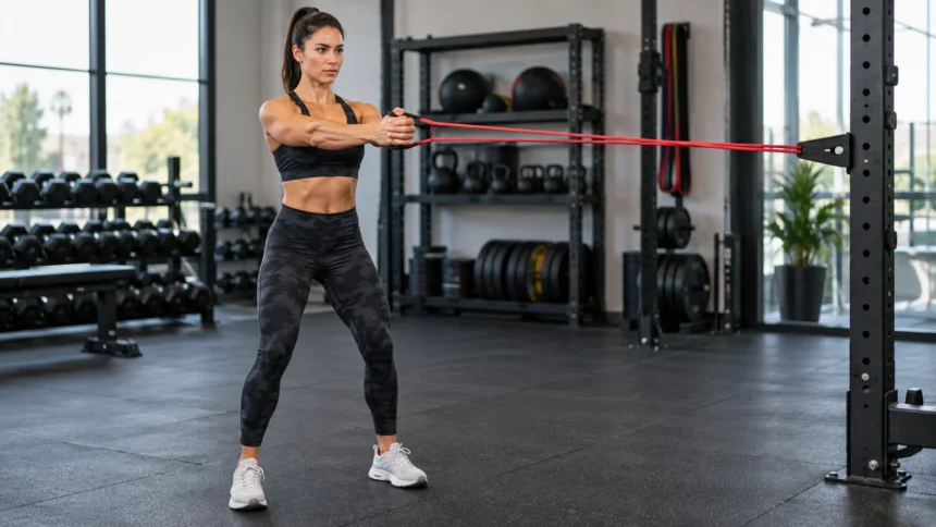 Banded Pallof Press Form, Benefits & Tips