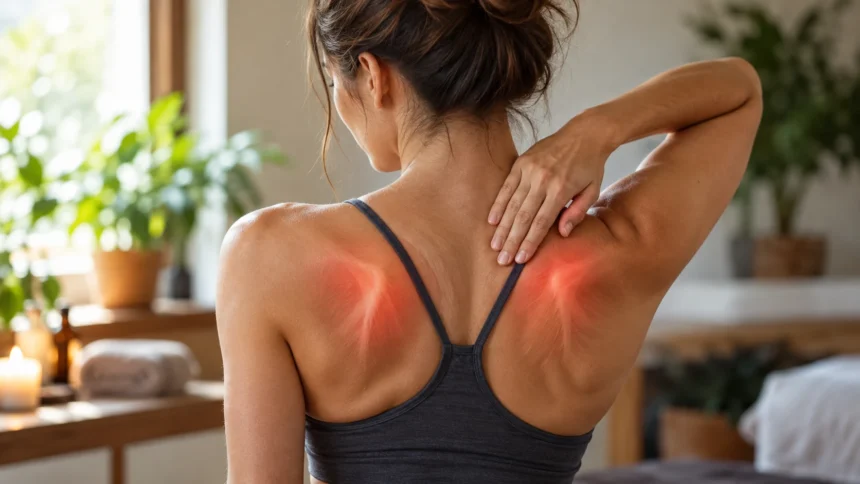 Deep Knots in Shoulder Blades Symptoms Signs & What to Do